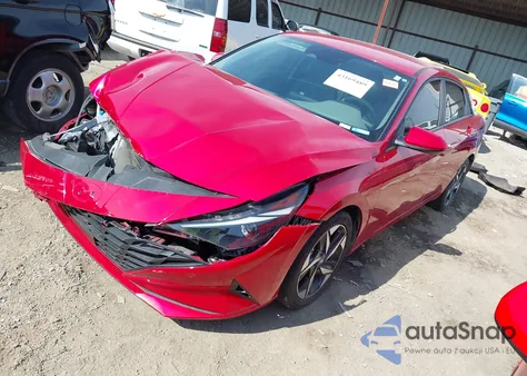 2023 Hyundai Elantra Sel z USA, uszkodzony, nr VIN 5NPLS4AG7PH111779